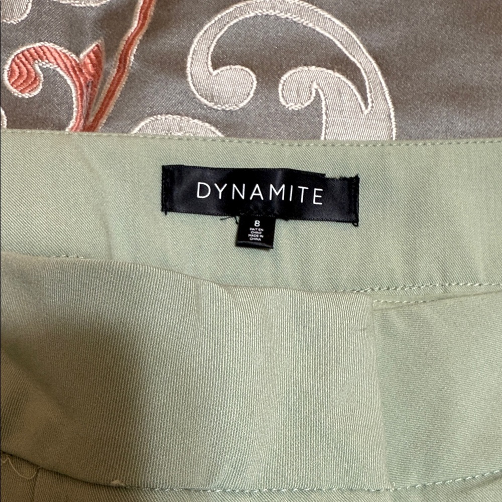 Dynamite Light Green Trousers